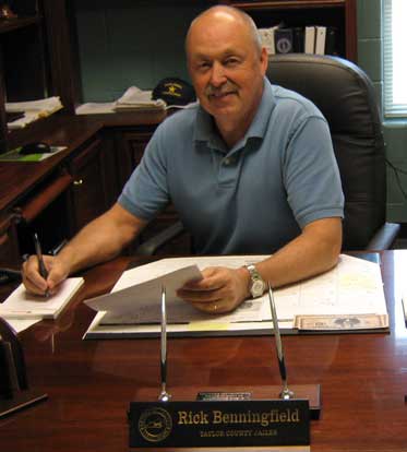 Jailer Rick Benningfield